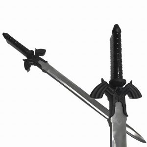 Black Fantasy Anime Zelda Sword Link Twilight Princess Replica of Video Game