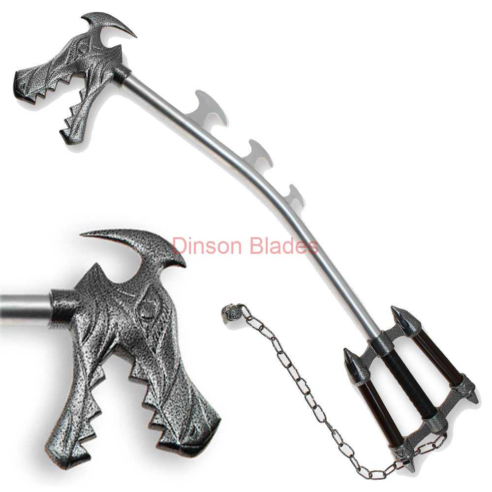 Key Blade Sword of Dragon Metal Head and Handle