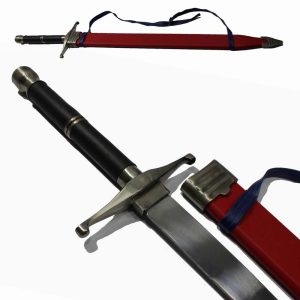 Trunks Anime Replica Sword w Custom Sheath & Back Strap with Scabbard