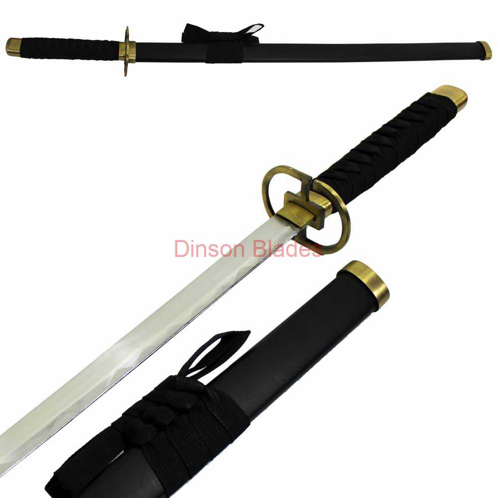 Gin Ichimaru Shinso Zanpakuto Manga Katana with Scabbard