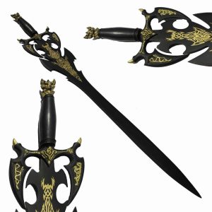 Ashoka Black Sword SS Black Coating Color Blade Replica