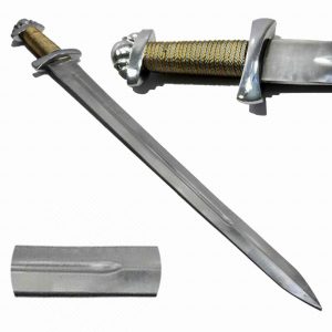 Handmade Battle Ready Viking Long Sword Type XXII Oakshott wire wrapped Handle