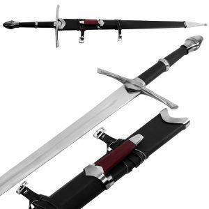 Aragorn Strider Ranger Sword with a knife and Scabbard Replica of Lord Of The Ring Movie