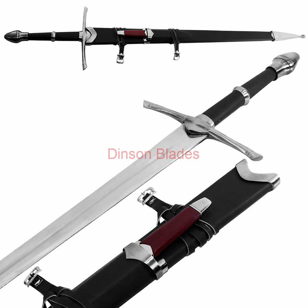 Aragorn Strider Ranger Sword with a knife and Scabbard Replica of Lord Of The Ring Movie