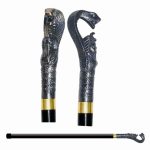 King Cobra Cane Sword with Metal Handle