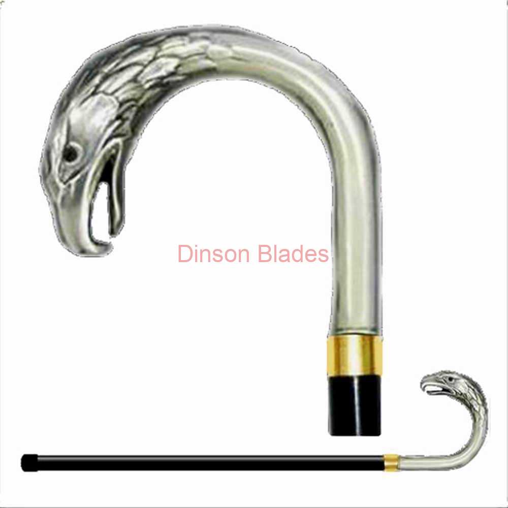 Fighting Eagle Cane Sword with Metal Handle