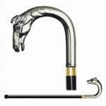 Horse Cane Sword with Metal Handle