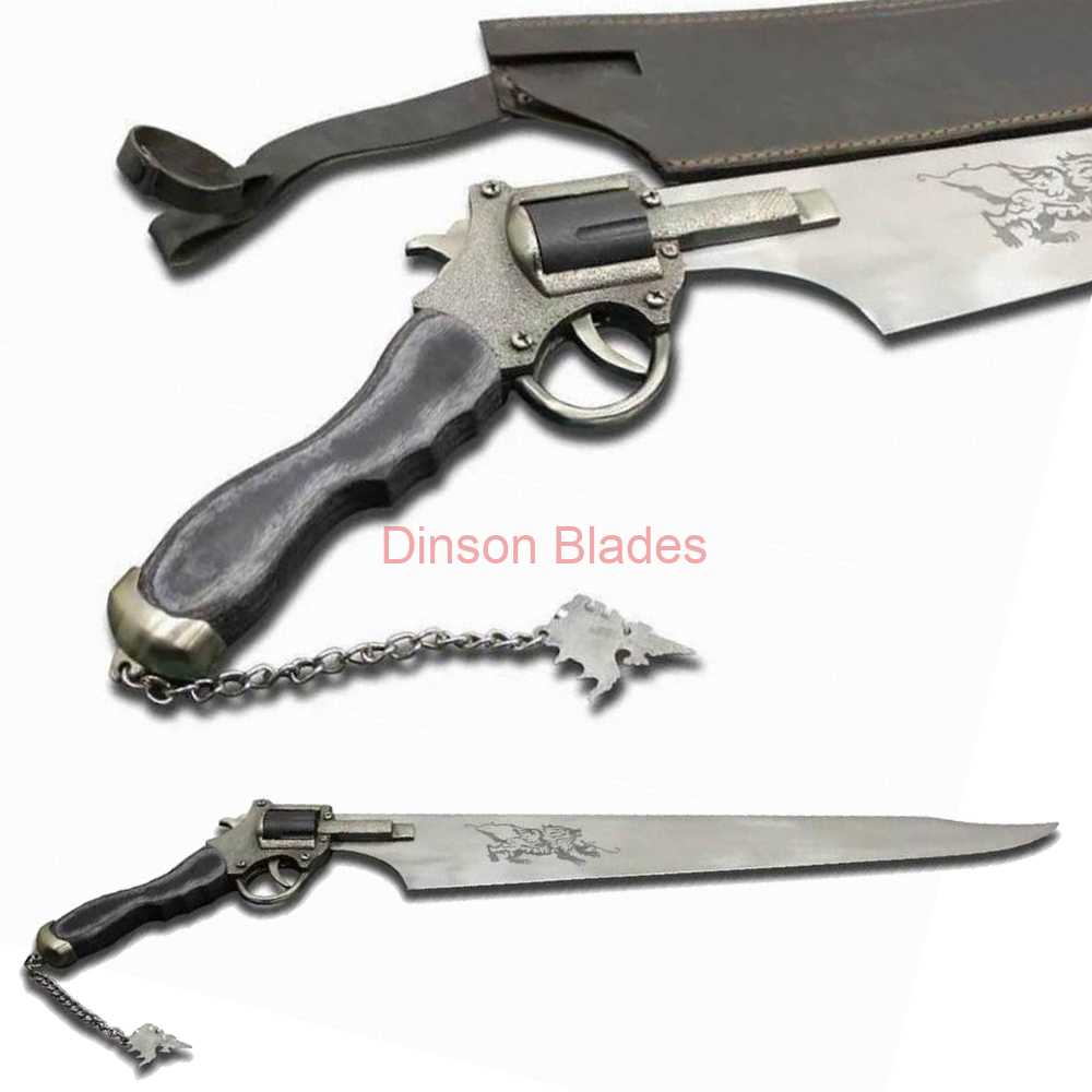 Fantasy Functional Squall Gunblade Revolver Replica Sword By Dinson Blades