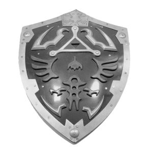 Zelda Triforce Metal Shield Link Video Game Awakening Time Legend Of Replica