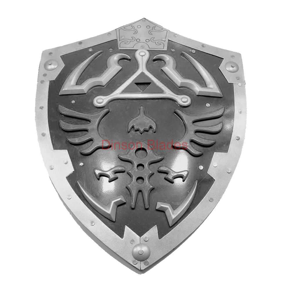Zelda Triforce Metal Shield Link Video Game Awakening Time Legend Of Replica