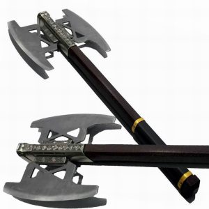 Gimli Battle Axe Lord of Rings Double Blade