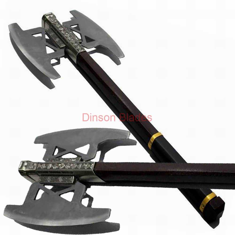 Gimli Battle Axe Lord of Rings Double Blade